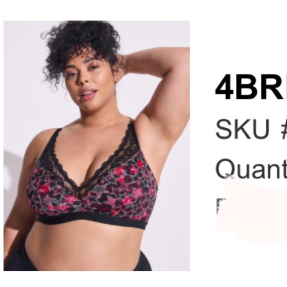 Torrid curve size 6 star no wire bra. Like new